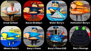 Great GchoolBacon BarrysWater BarrysHalloween BarrysMinion BarrysBarrys PrisonBous Re [upl. by Mot]