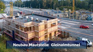 neubau mautstelle gleinalmtunnel [upl. by Alekin]