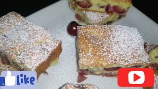 Clafoutis di ciliegie كلافوتيس الكرز [upl. by Ardeid650]