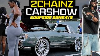 2CHAINZ CAR SHOW had Atlanta THICK Donkmaster Giveaway Cutlass amp PLENTY of Old Schools GDAWG POV [upl. by Eonak915]