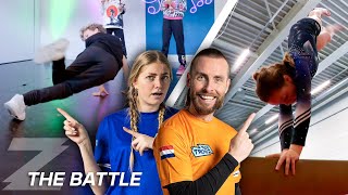 TURNSTERS TEGEN BREAKDANCERS💥  The Battle  Freerun [upl. by Cassady]