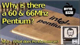 Why is there a Pentium 60 AND 66Mhz Byte Size  Nostalgia Nerd [upl. by Nallac]