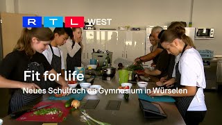 Fit for life Neues Schulfach am Gymnasium in Würselen  RTL WEST 28092023 [upl. by Ahtelat]