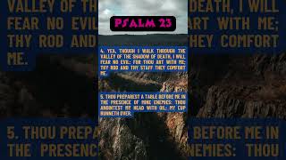 Psalm 23 the Lord Is My Shepherd KJV Narrated psalm23 prayer for protection [upl. by Myrtia]