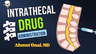 INTRATHECAL DRUG ADMINISTRATION AND CSF SAMPLE  ANIMATION [upl. by Notnek]