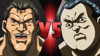 IGARI KANJI VS KINRYUUZAN  Sumô VS Wrestling  Baki Ordem Cronológica Vol 72 [upl. by Cerf]