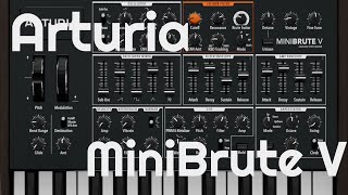 MiniBrute V Software Synth by Arturia No Talking 51 off at APD [upl. by Annez]