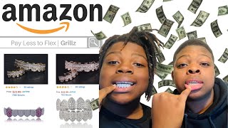 Pay Less to Flex  Grillz from amazon review 🔥 [upl. by Fotzsyzrk]