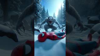 SpiderMan and Elsa Frozen vs Pennywise fight battle elsafrozen spiderman joker animals [upl. by Ettolrahs517]