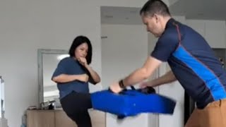 Womens selfdefense training vlog 3 fightingwoman [upl. by Jona]