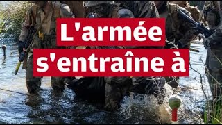 VIDEO Larmée sentraîne à Montmorillon [upl. by Zednanreh]