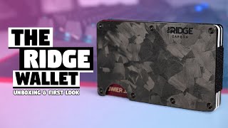 The Ridge Wallet Unboxing amp First Look  Are The Materials Worth The Money [upl. by Petta252]