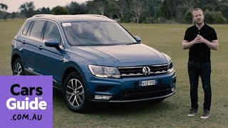 Volkswagen Tiguan 2017 review  first drive video [upl. by Eimia872]