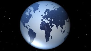 Spinning Earth Animation PPT  PowerPoint Animation  3d spin powerpoint  Globe Spinning Animation [upl. by Dnaletak]