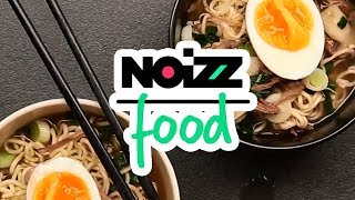 NOIZZfood Ramen polievka s rezancami [upl. by Donal]