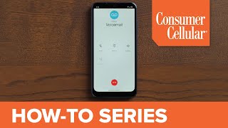 How to Setup and Access Voicemail  Consumer Cellular [upl. by Sayer534]