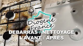 Diogène France  2 jours de débarras et nettoyage extrême à Paris [upl. by Aicilev]