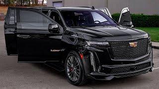 2023 Cadillac Escalade V  Wild Large Luxury SUV [upl. by Sauers]