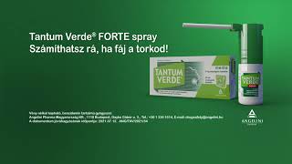 Angelini Pharma Tantum Verde Forte spray TV spot 2021 [upl. by Crandale142]