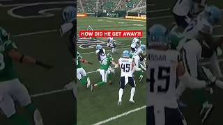 How did he pull off this punt return touchdown cfl football [upl. by Odessa]