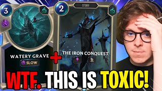 This Deck Somehow Got Even More Evil With This New Card  Legends of Runeterra [upl. by Ahsiekal]