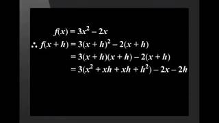 How to get Derivatives using First Principles Calculus [upl. by Aneerahs]