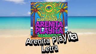 Arenita Playita  letra [upl. by Odele]