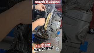 NOWY ROZRZĄD 12 6V BBM VW automotive timingchain mechanic enginerepair volkswagen 3cylinder [upl. by Berg179]