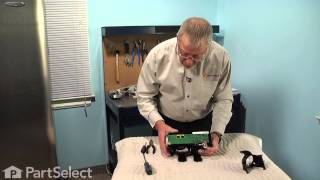 Refrigerator Repair  Replacing the Ice Actuator Frigidaire Part  241681703 [upl. by Alaecim]