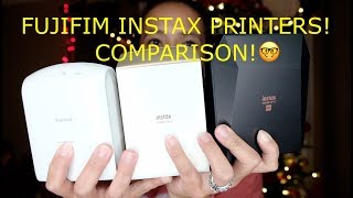 Fujifilm Instax Printers Comparison Cheers Marie [upl. by Malcah]