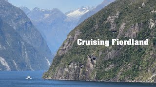 VLOG A day cruising the Sounds of New Zealand on Royal Caribbeans Ovation of the Seas [upl. by Einahpts]