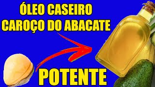 ÓLEO CASEIRO DE CAROÇO DE ABACATE CRESCE MUITO [upl. by Etnom]