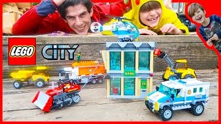 Lego City Police Bulldozer Breakin Time Lapse Build and Play [upl. by Severen]