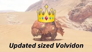 Monster Hunter Rise Finally Gold Crown for Largest Volvidon [upl. by Ahsena]