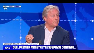 Laurent HENART Président du Parti Radical sur BFM le 31 août 2024 [upl. by Vincentia]