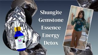 Shungite Gemstone Essence for Detox and Regeneration [upl. by Burrell]