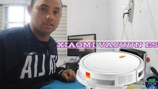 ROBO ASPIRADOR XIAOMI VACUUN E5 SERÁ QUE VALE A PENA é o baratinho da Xiaomi vamos testar [upl. by Kannav633]