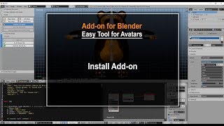 1  Install addon for Second Life and Blender [upl. by Rambort]