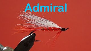 Beginners Fly Tying Series Classic Steelhead Flies  the Admiral [upl. by Betti951]