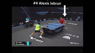 My top five favorite pro ping pong players [upl. by Nob]