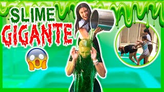 MIS HIJAS ME AVENTARON A CASI 100 LITROS DE SLIME 😂 [upl. by Gillie]