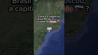 São Paulo  Moscou 🇷🇺 A impressionante rota do Brasil até a capital da Rússia ✈️ [upl. by Ltney262]