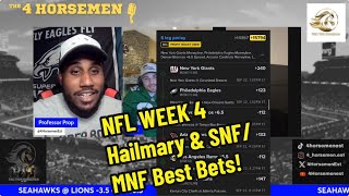 NFL WEEK 4 Sunday Night amp Monday Night Football Full game previews player props amp more [upl. by Leunamme]