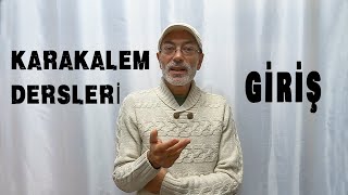 Karakalem Eğitim Serisi Tanıtım ve Açılış [upl. by Elton728]