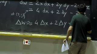 Lec 12 Gradient directional derivative tangent plane  MIT 1802 Multivariable Calculus Fall 07 [upl. by Eitteb]