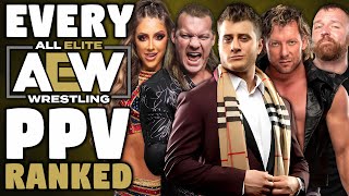 EVERY AEW PPV Ranked From WORST To BEST [upl. by Goebel]