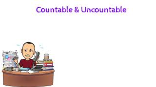 Countables amp Uncountables [upl. by Niemad]