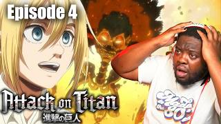 YMIRS TRANSFORMATION FROM ALLY TO TITAN  AOT SEASON 2 EPISODE 4 SOLDIER  REACTION [upl. by Upton872]