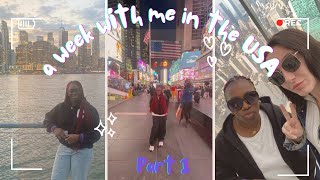 VLOG  une semaine avec moi aux USA 🇺🇸 partie 1 [upl. by Daphna]