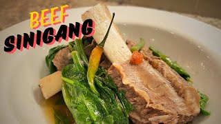 Easy and Delicious Beef Sinigang  Sour Soup From the Philippines [upl. by Ozne]